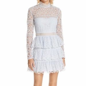 Self-Portrait lace dress , SZ 6(US), NWT